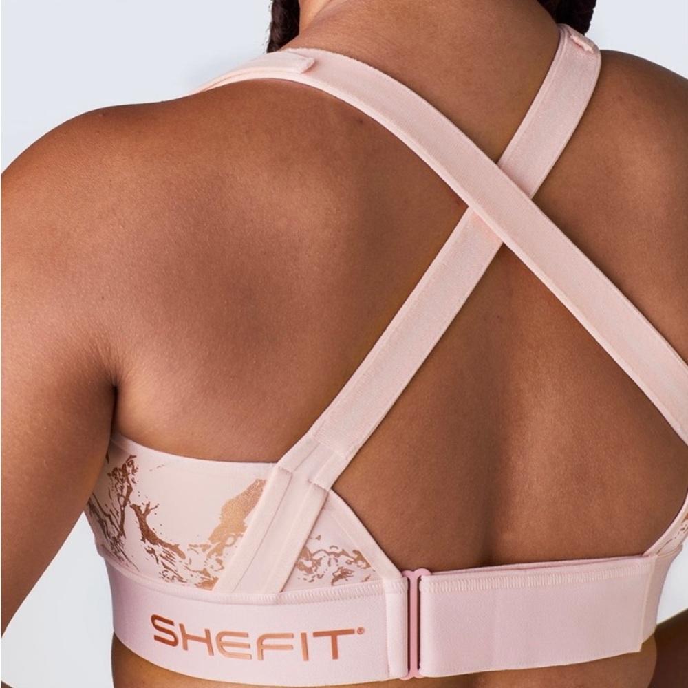 LIKE NEW SHEFIT Flex Sports Bra Size 1 Luxe